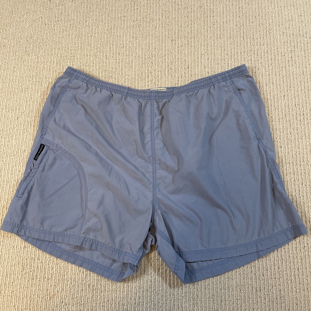Royal Robbins Men's XL ALL IN Shorts Unlined Blue Lightweight Pull On